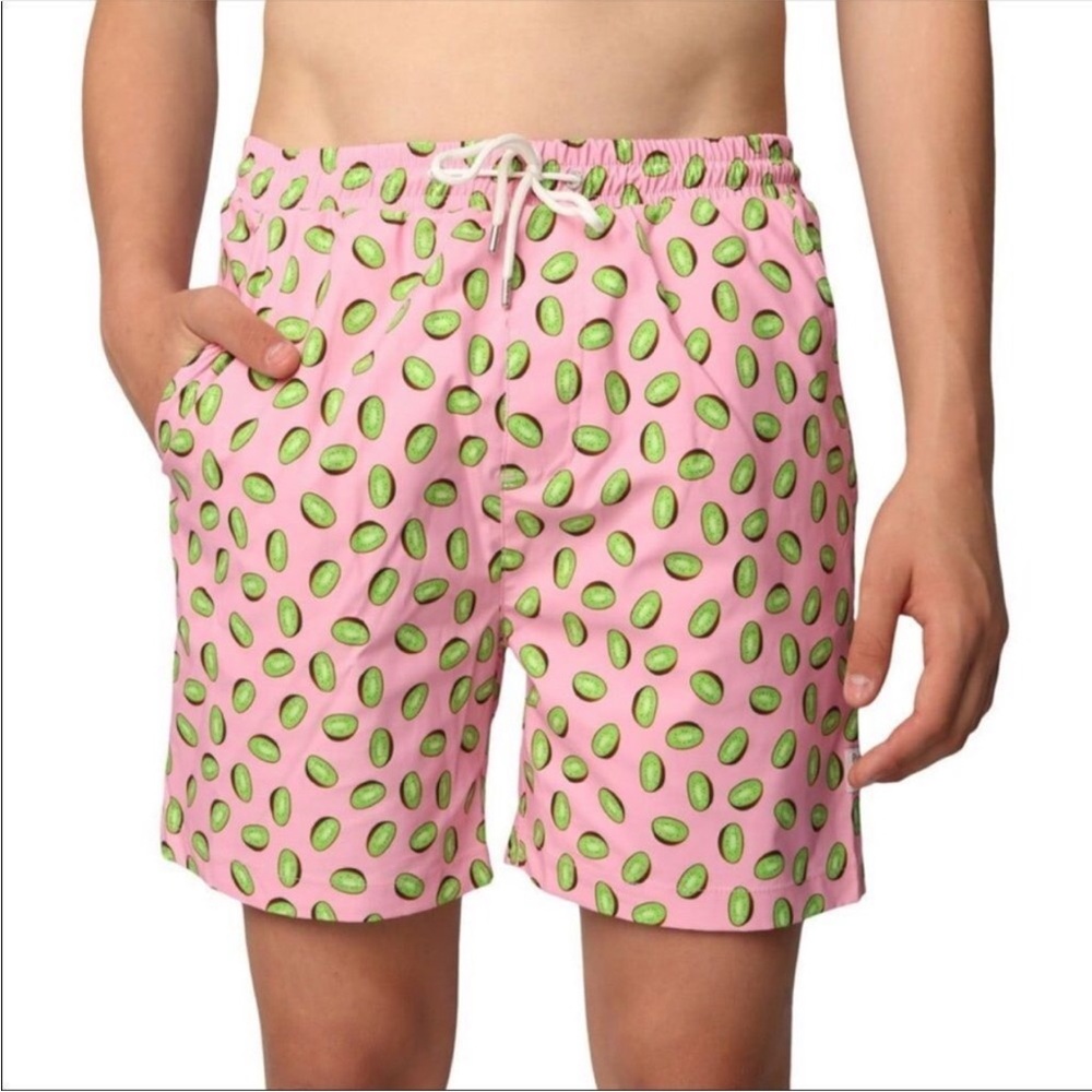 Public Art Kiwi Swim Trunks Size XL